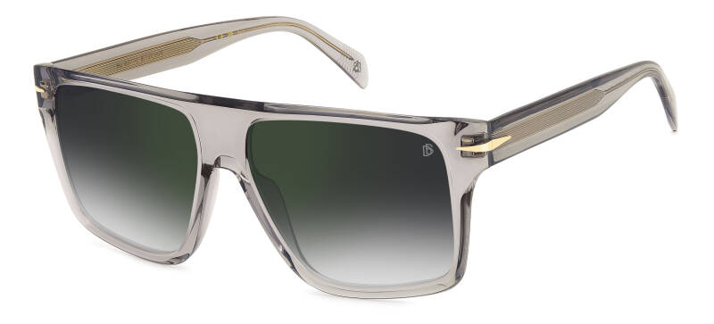 David Beckham DB 7149/S Grey Men's Square Sunglasses 59mm