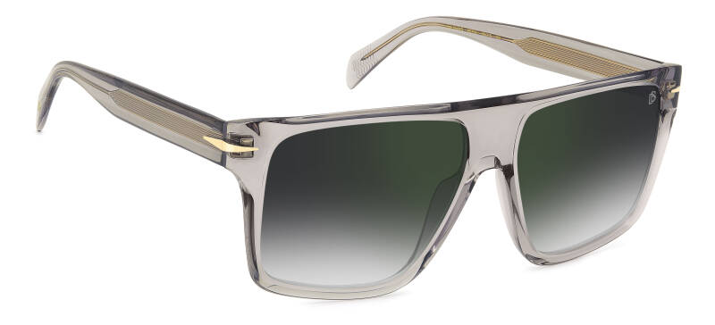 David Beckham DB 7149/S Grey Men's Square Sunglasses 59mm