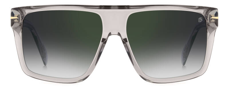David Beckham DB 7149/S Grey Men's Square Sunglasses 59mm