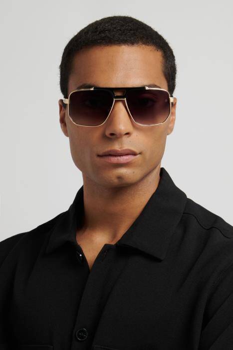 David Beckham DB 7157/S Men's Aviator Sunglasses 61mm