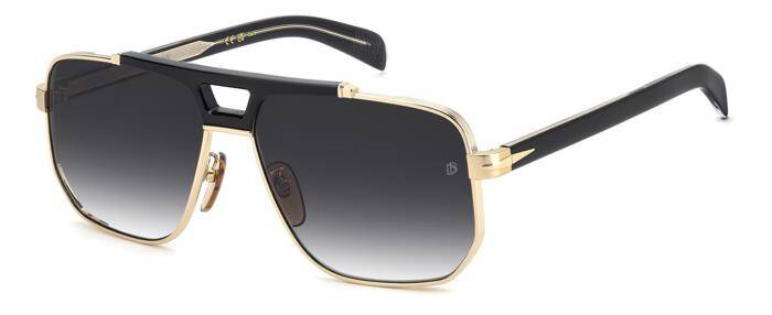 David Beckham DB 7157/S Men's Aviator Sunglasses 61mm
