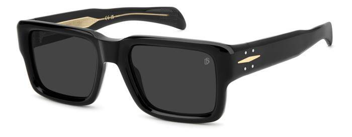 David Beckham DB 7159/S Men's Classic Square Sunglasses 53mm