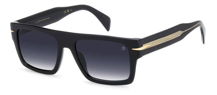 David Beckham DB 7161/S Classic Black Men's Sunglasses 54mm