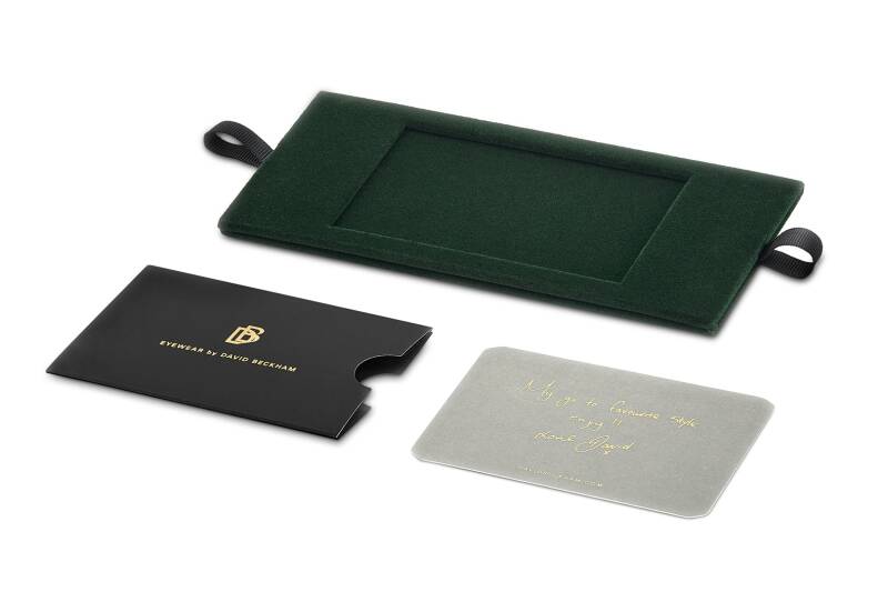 David Beckham DB 99/ORIGAMI Green Men's Sunglasses 53mm