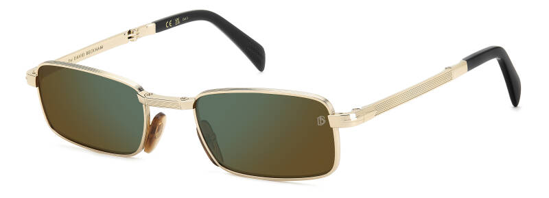 David Beckham DB 99/ORIGAMI Green Men's Sunglasses 53mm