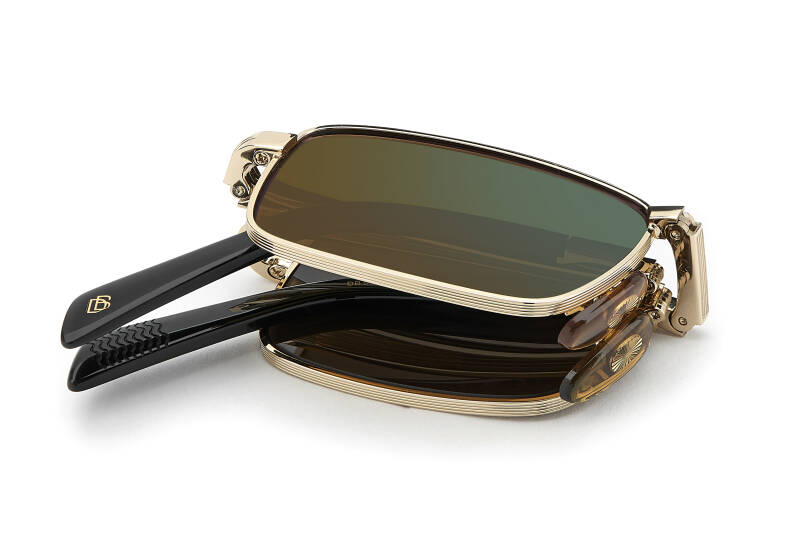 David Beckham DB 99/ORIGAMI Green Men's Sunglasses 53mm
