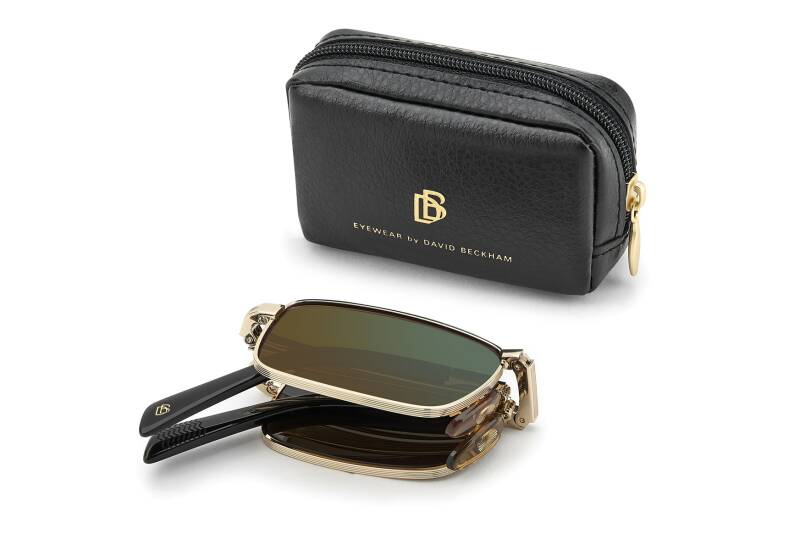 David Beckham DB 99/ORIGAMI Green Men's Sunglasses 53mm
