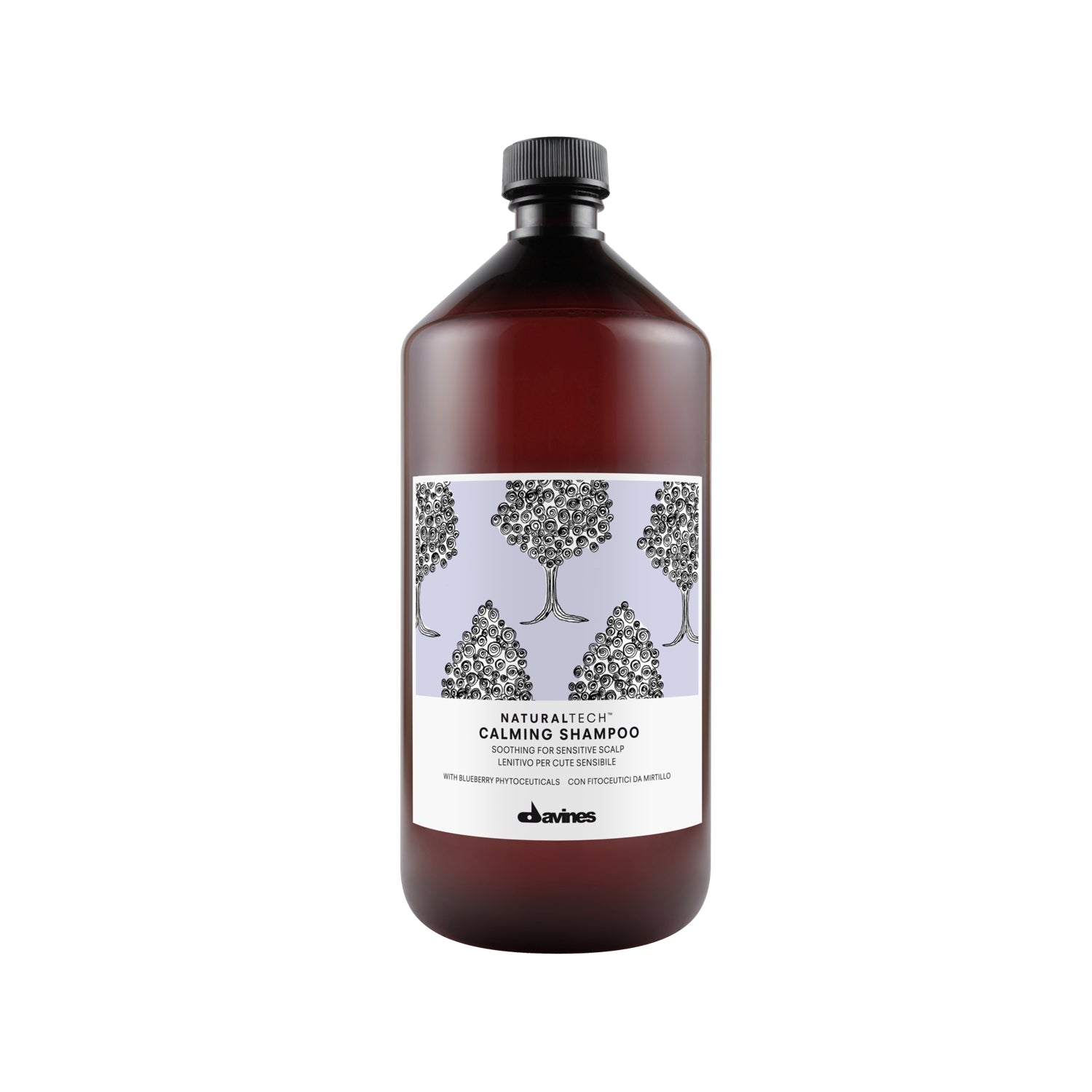 Davines Calming Sensitive Scalp Soothing Shampoo 33.8 Fl Oz | Gentle Care - Image #1