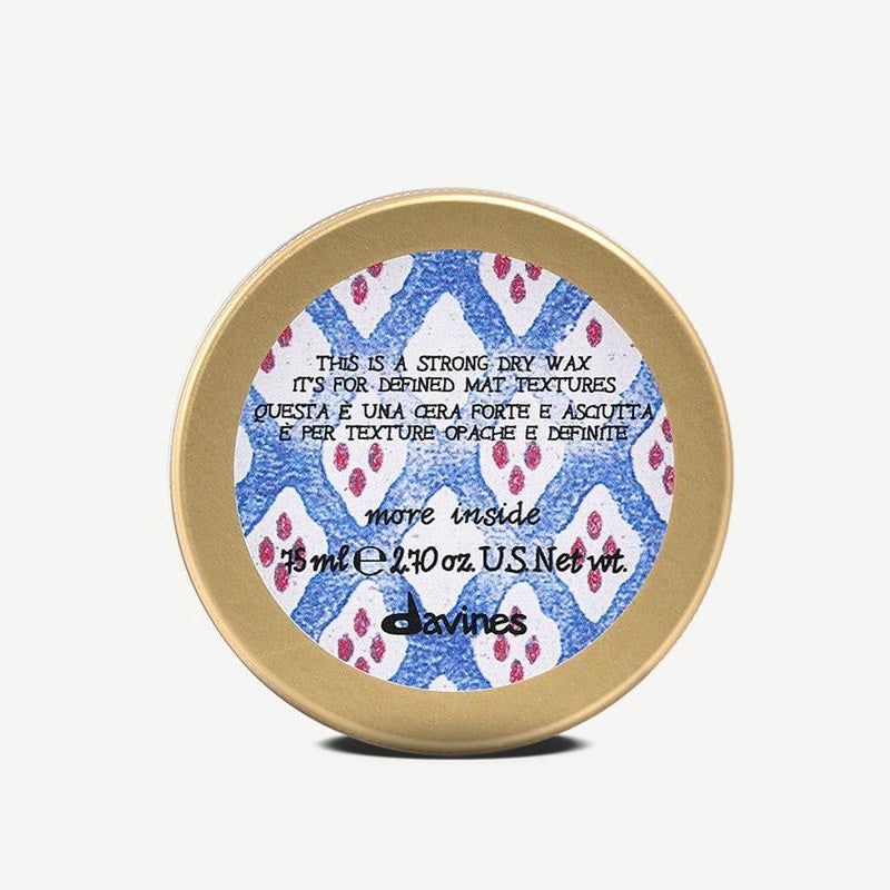 Davines Strong Hold Dry Wax for Matte Styling 75 ml