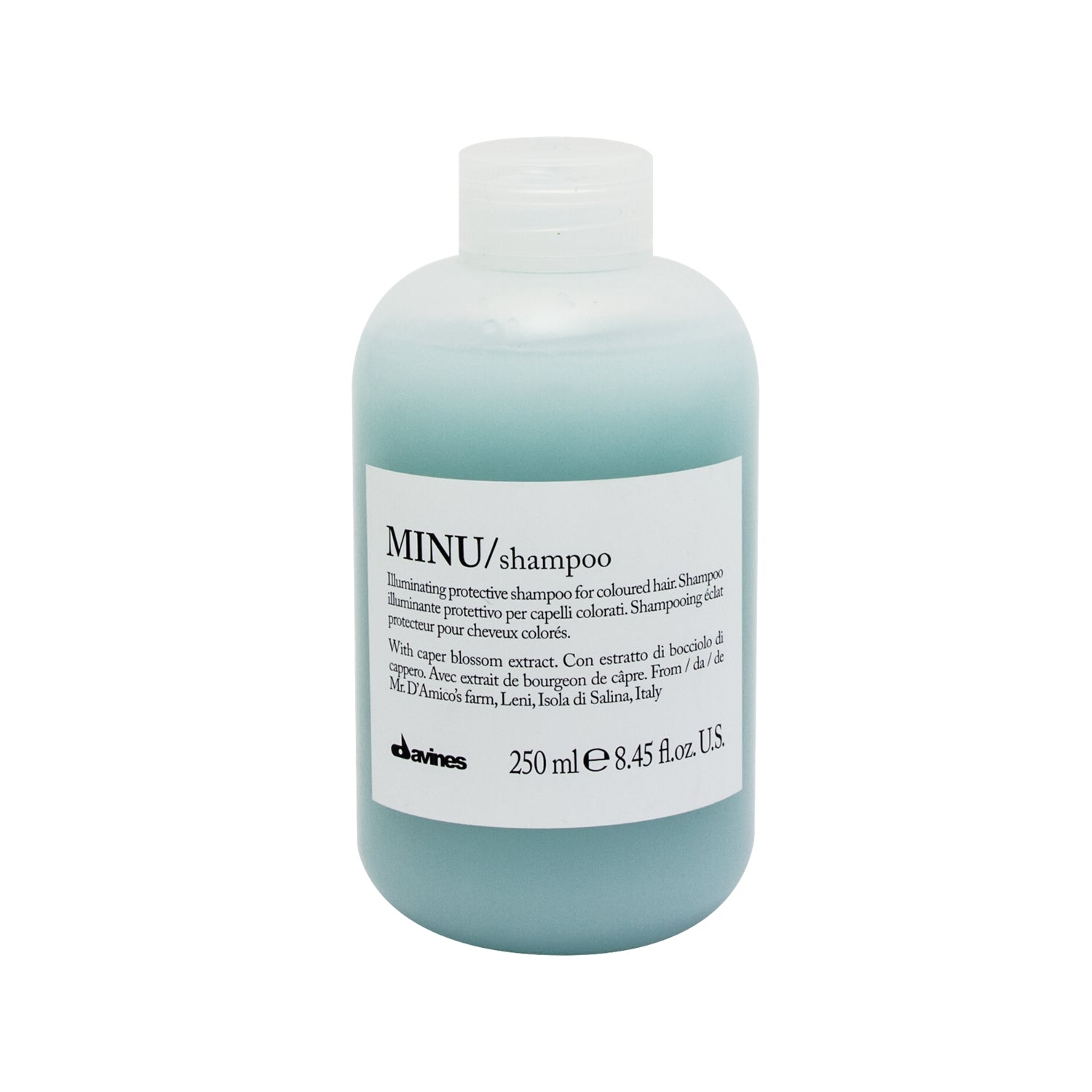 Davines Minu Colored Hair Shampoo 8.45oz - Color Protection | Hair Care - Image #1