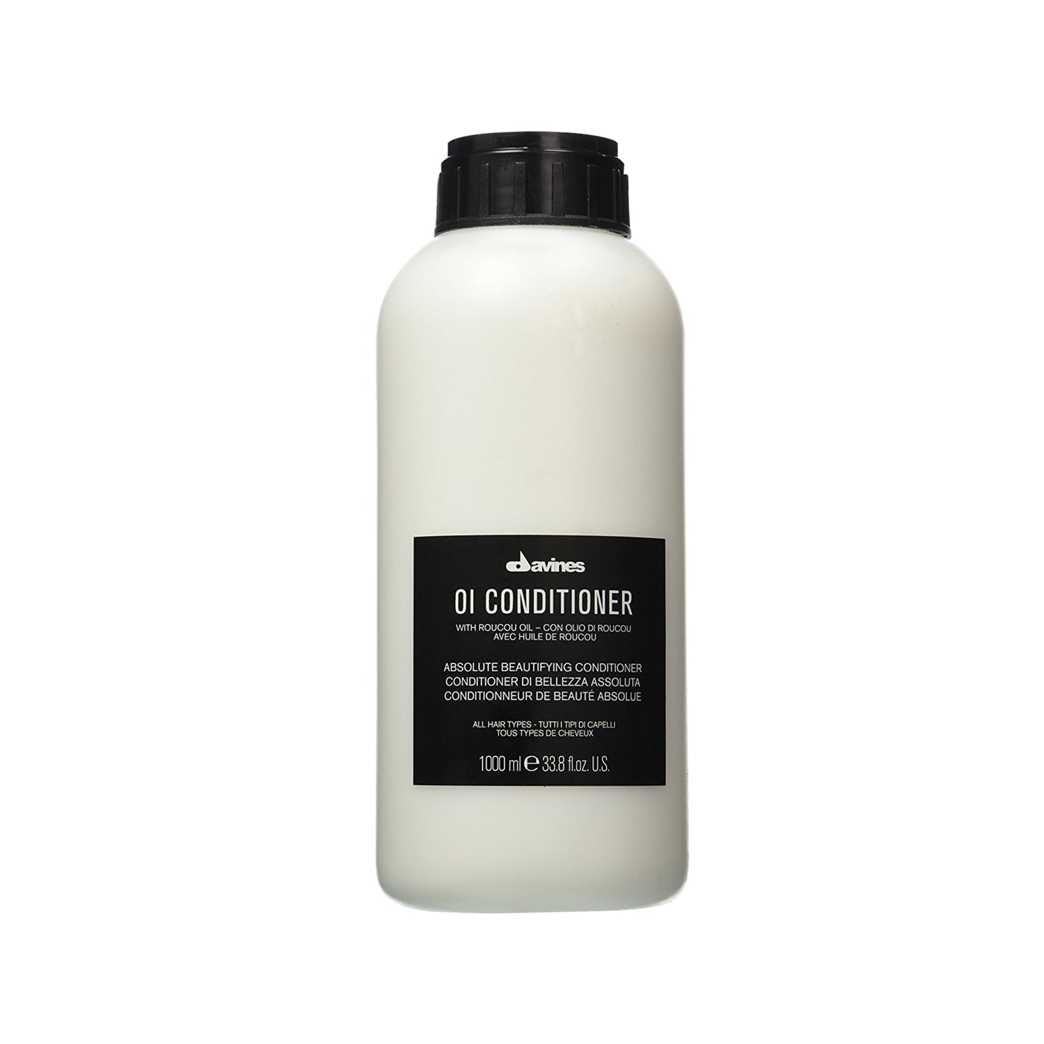 Davines OI Hair Care Cream 1000ml - For All Hair Types | Moisturizing - Image #1