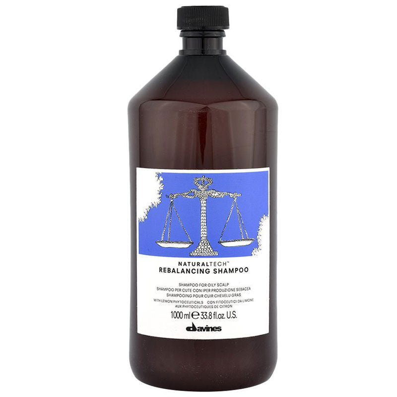 Davines Rebalancing Shampoo Sebum Control for Oily Scalp 1L