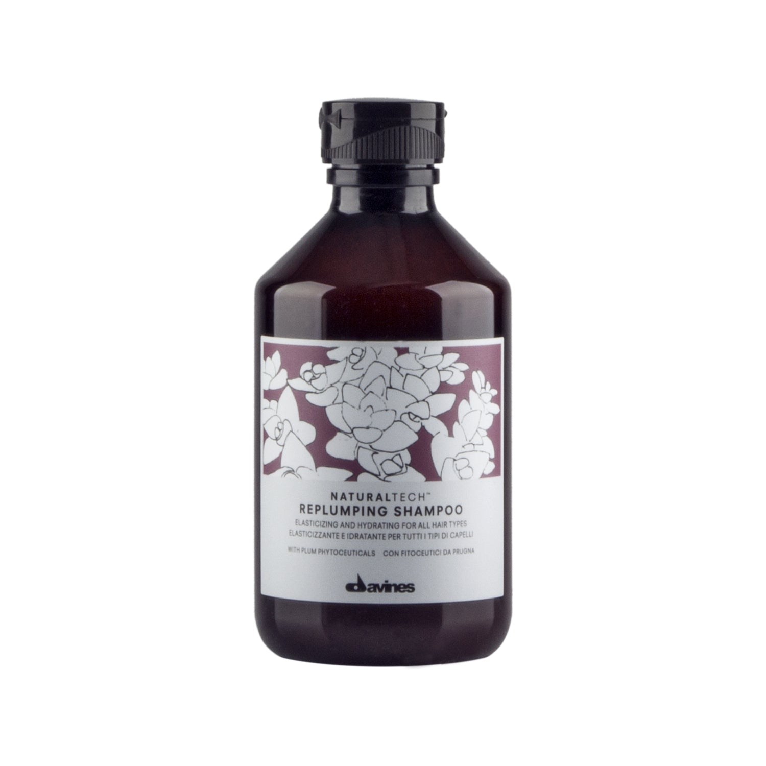 Davines Replumping Moisturizing Shampoo 250ml - Flexible Bounce | Hair Care - Image #1