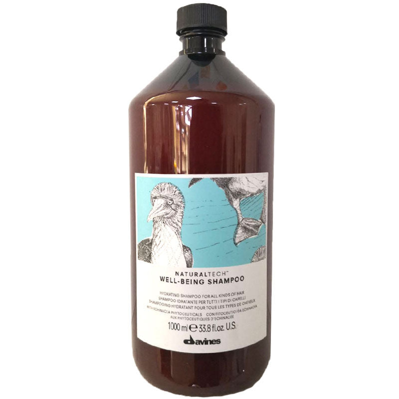 Davines Well-Being Shampoo Hydrating Daily Cleanser 1L