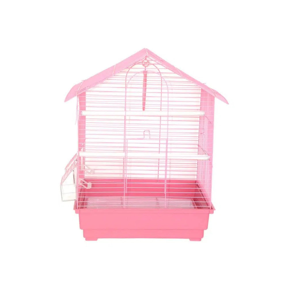 Dayang Roofed Bird Cage with Double Doors 35x28x46 cm