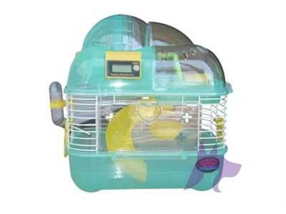 Dayang Hamster Cage with Digital Activity Counter 26cm