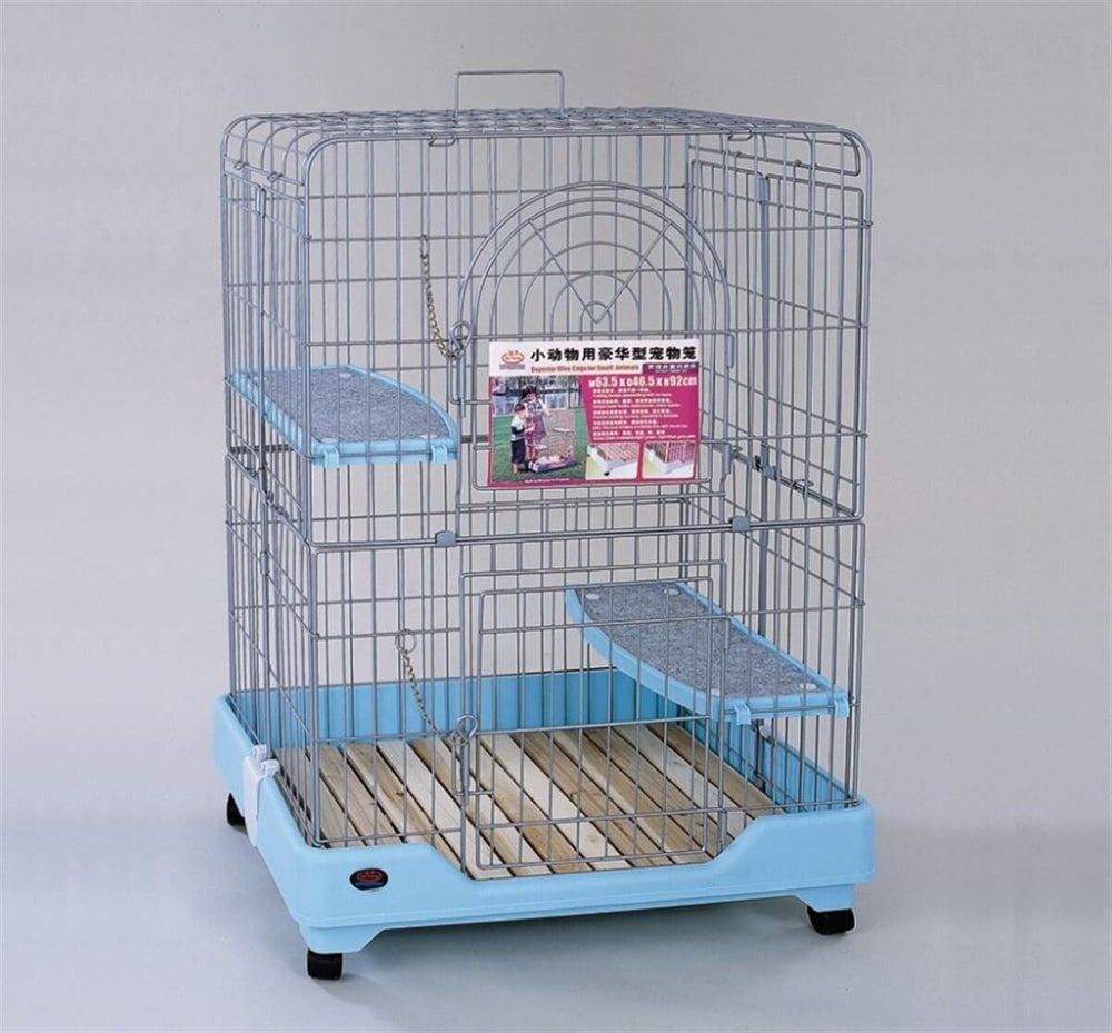 Dayang Multi-Level Rabbit and Kitten Cage 63.5x46.5x92 cm