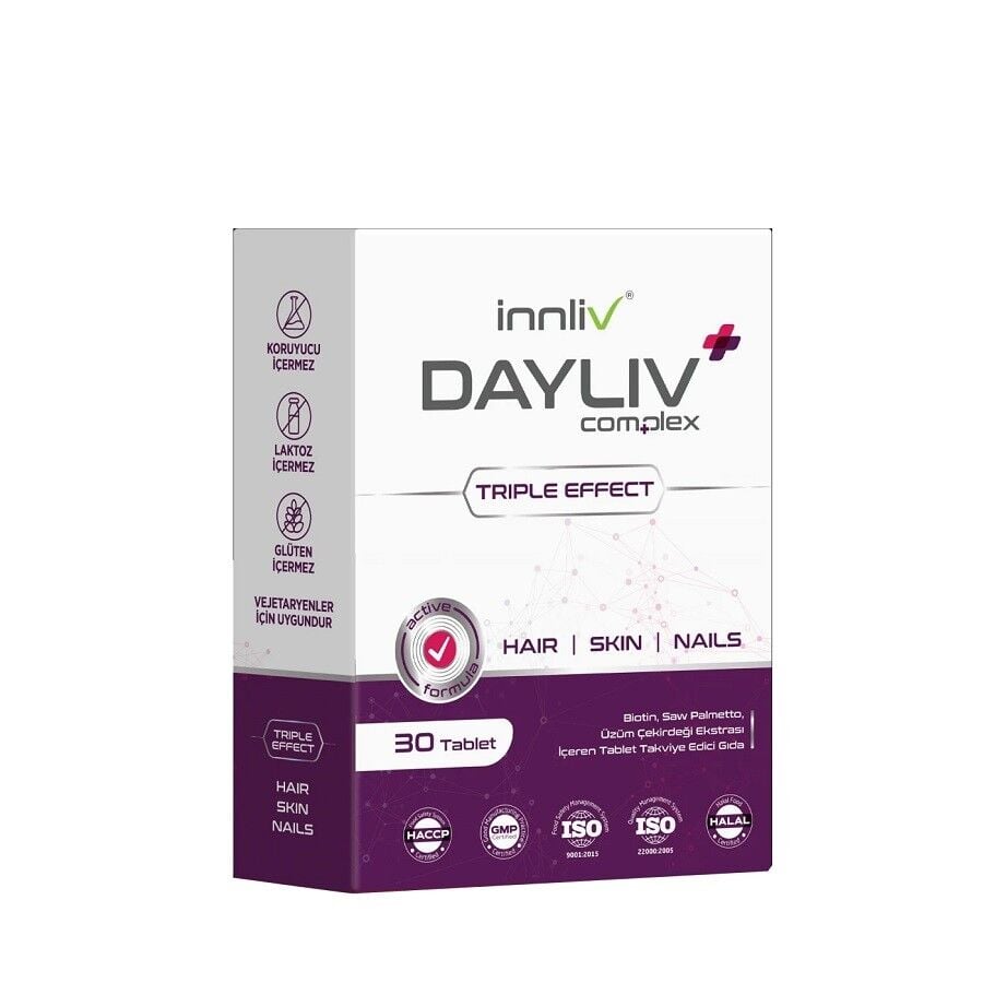 Innliv Dayliv Complex Triple Effect Supplement 30 Tablets