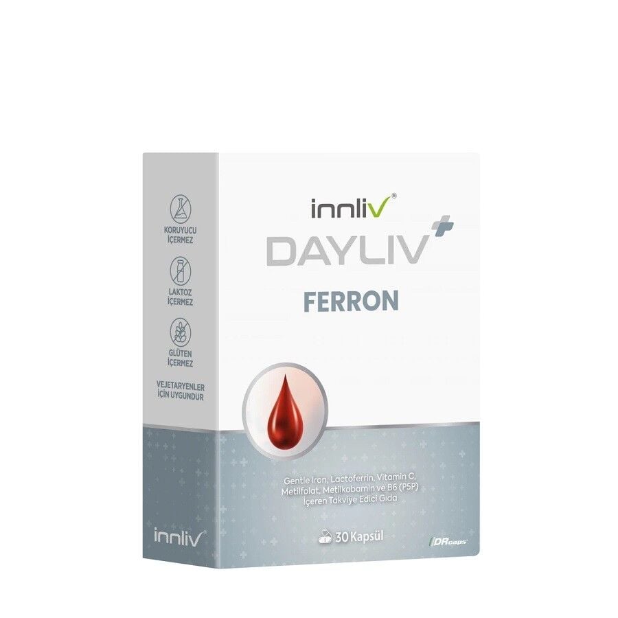 Innliv Dayliv Ferron Gentle Iron Supplement 30 Capsules