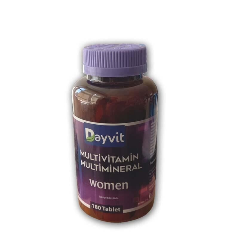 Dayvit Multivitamin Women with Hyaluronic Acid 180 Tablets