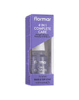 Flormar 4 In 1 Complete Care Nail Strengthener & Nourisher - 4-in-1 Nail Care, Shiny Finish, Nourishing Formula - Nail Polish