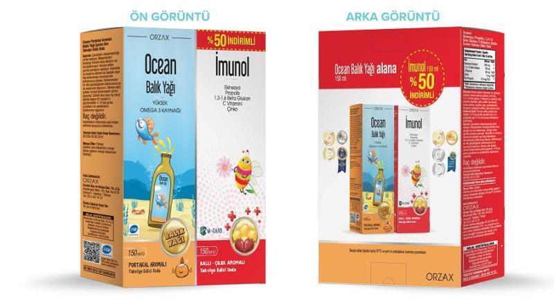 Ocean Omega-3 Fish Oil Syrup for Kids & Adults - Orange Flavored, 5.07 fl oz - Vitamin & Supplement
