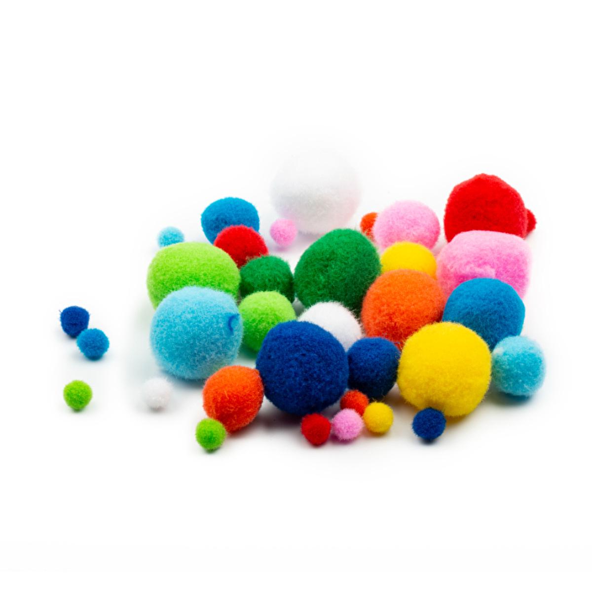 Lino Ponpon - 40-Piece Assorted Craft Ponpons for Arts & Crafts Projects Lino Ponpon 40-Piece Assorted Craft Ponpons craft ponpons, assorted ponpons, arts and crafts supplies, educational craft materials, DIY craft ponpons, mixed size ponpons, colorful craft accessories, craft materials for kids, arts and crafts for children, educational supplies, hobby crafting supplies