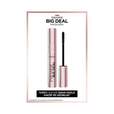 Loreal Paris Paradise Big Deal Maskara 9.9 ml - Siyah, Black Mascara for Volume & Drama Loreal Paris Black Mascara for Volume Loreal Paris Mascara, Mascara Siyah, Black Mascara, Loreal Paris Paradise Big Deal Maskara, Cosmetic Products, Eye Enhancement, Makeup, Beauty Products, Travel Size Cosmetics, Dramatic Lashes, Volume Mascara
