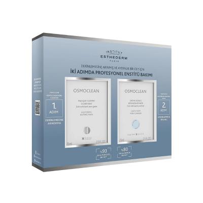 institut esthederm osmoclean gentle deep pore cleanser 75 ml, institut esthederm osmoclean lightening buffing mask 75 ml Institut Esthederm Osmoclean Set - Gentle Cleanser & Mask | 75 ml Institut Esthederm Osmoclean Set | Deep Clean & Brighten institut-esthederm, osmoclean, facial-cleanser, buffing-mask, sensitive-skin, deep-cleansing, skin-brightening, cleanser-and-mask-set, ai-generated, skincare-set