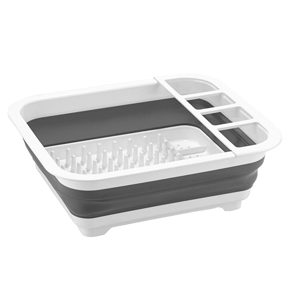 Bee Home Collapsible Dish Rack - Space-Saving Kitchen Utensil for Easy Drying and Cleaning