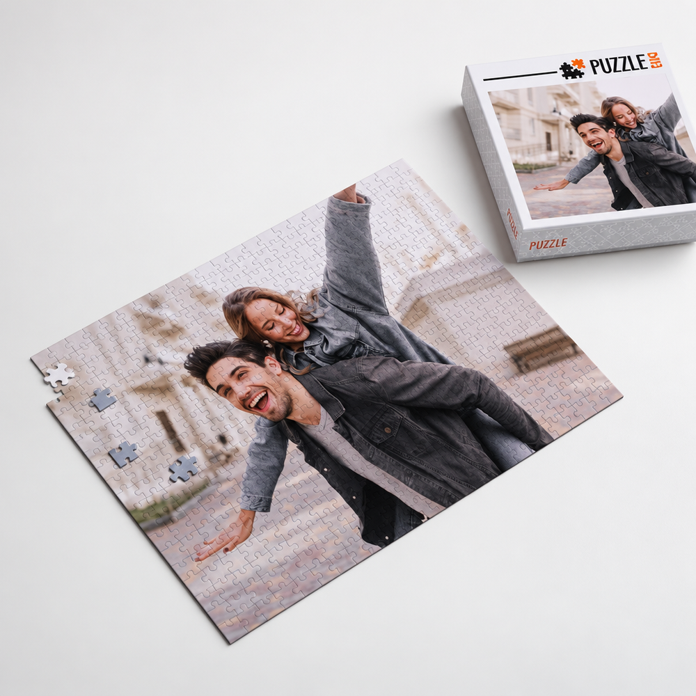 Personalized Boxed 500-Piece Puzzle