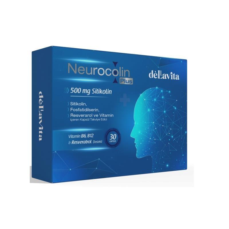 Dellavita Neurocolin Plus Citicoline 500 mg 30 Capsules