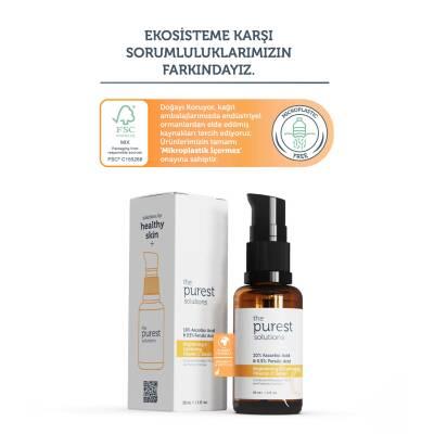 The Purest Solutions Vitamin C Serum - Brightening, Anti-aging Skincare for Uneven Skin Tone Vitamin C Serum for Brightening & Anti-aging | The Purest Solutions Vitamin C Serum, Brightening Serum, Anti-aging Skincare, Dermatologically Tested Skincare, Skincare for Uneven Skin Tone, Hyperpigmentation Treatment, Sensitive Skin Friendly, Paraben Free, Sulfate Free, Lightweight Serum, Antioxidant Skincare, Glowing Skin, Radiant Complexion, Skincare Essentials, Beauty Products for Hyperpigmentation