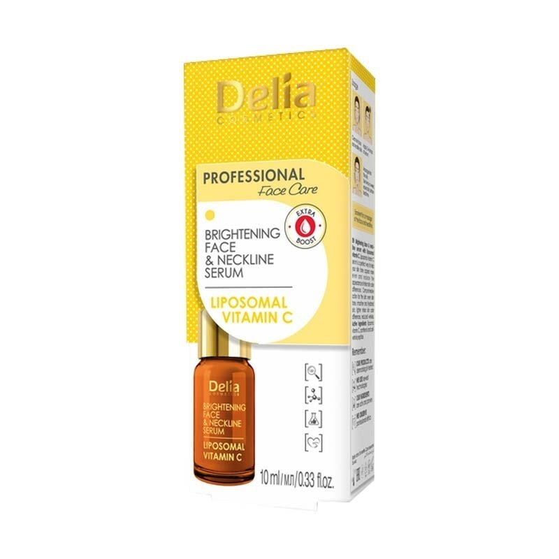 Delia Cosmetics Vitamin C Brightening Face & Neck Serum 10 ml