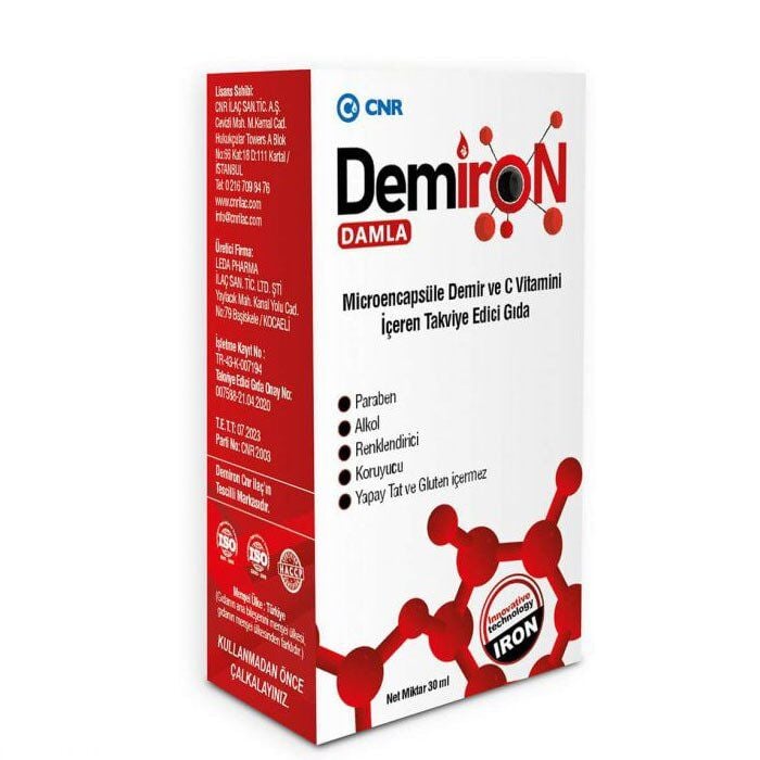 Cnr Ilac Demiron Liquid Supplement with Vitamin C 30ml