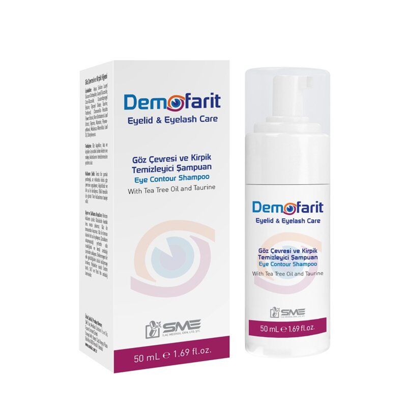 Sme Ilac Demofarit Eyelid & Eyelash Cleansing Shampoo 50 ml