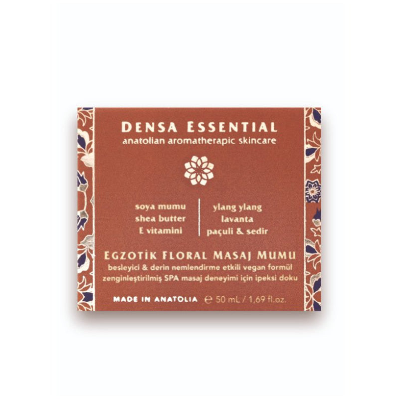 Densa Essential Exotic Floral Massage Candle for Smooth Skin 50 ml