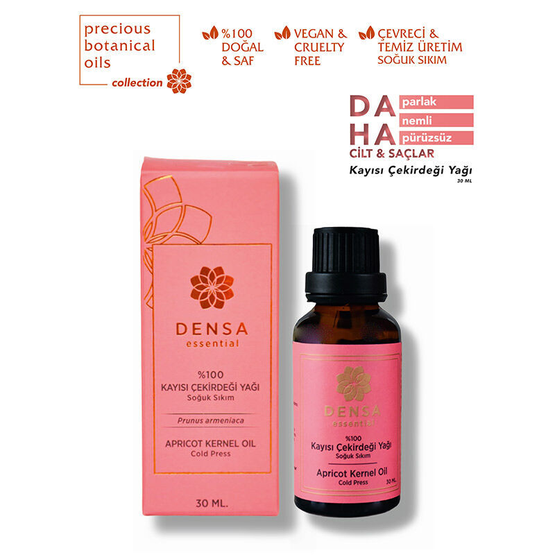 Densa Essential Cold-Pressed Apricot Kernel Oil 30 ml