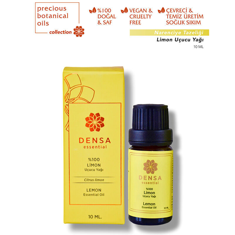 Densa Essential Pure Lemon Essential Oil for Aromatherapy 10 ml