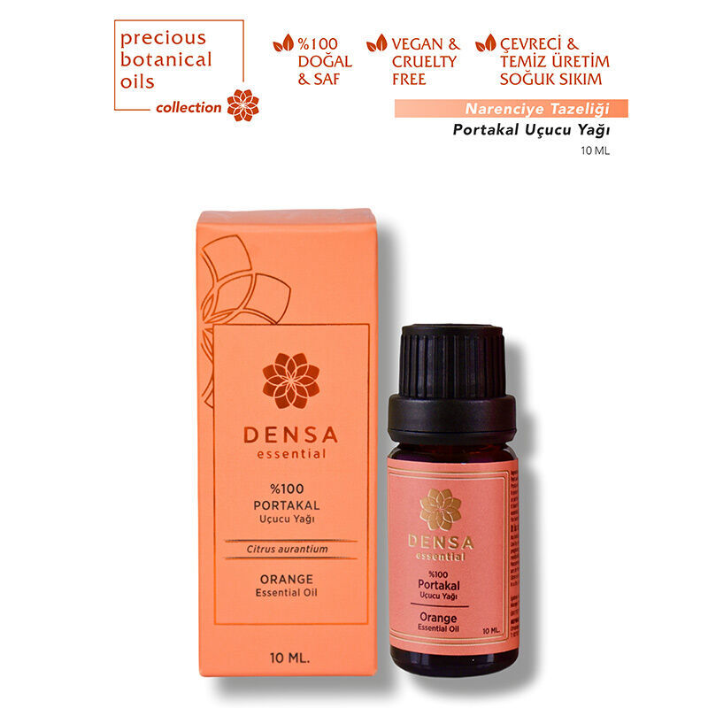 Densa Essential Orange Essential Oil Pure Revitalizing 10 ml