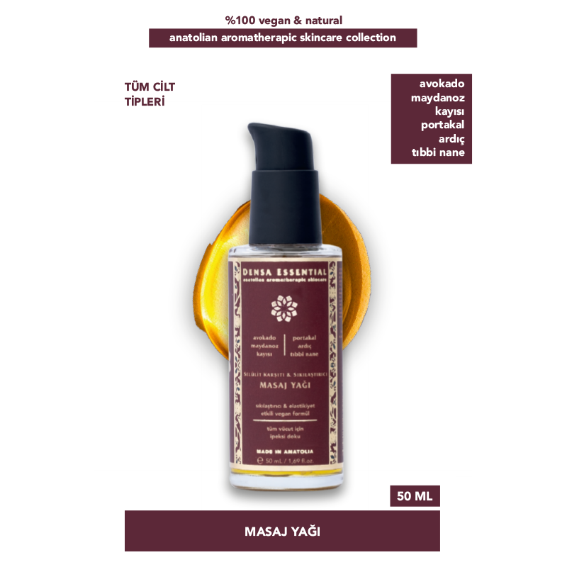 Densa Essential Firming Body Massage Oil for Cellulite 50 ml