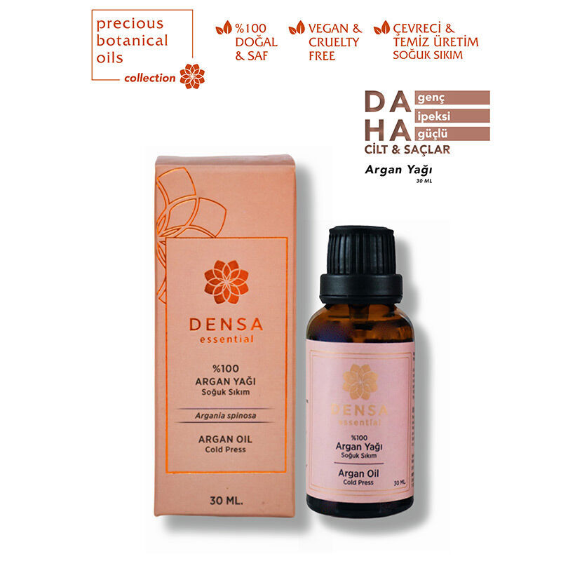 Densa Essential Cold Pressed Argan Oil for Hair & Skin 30ml