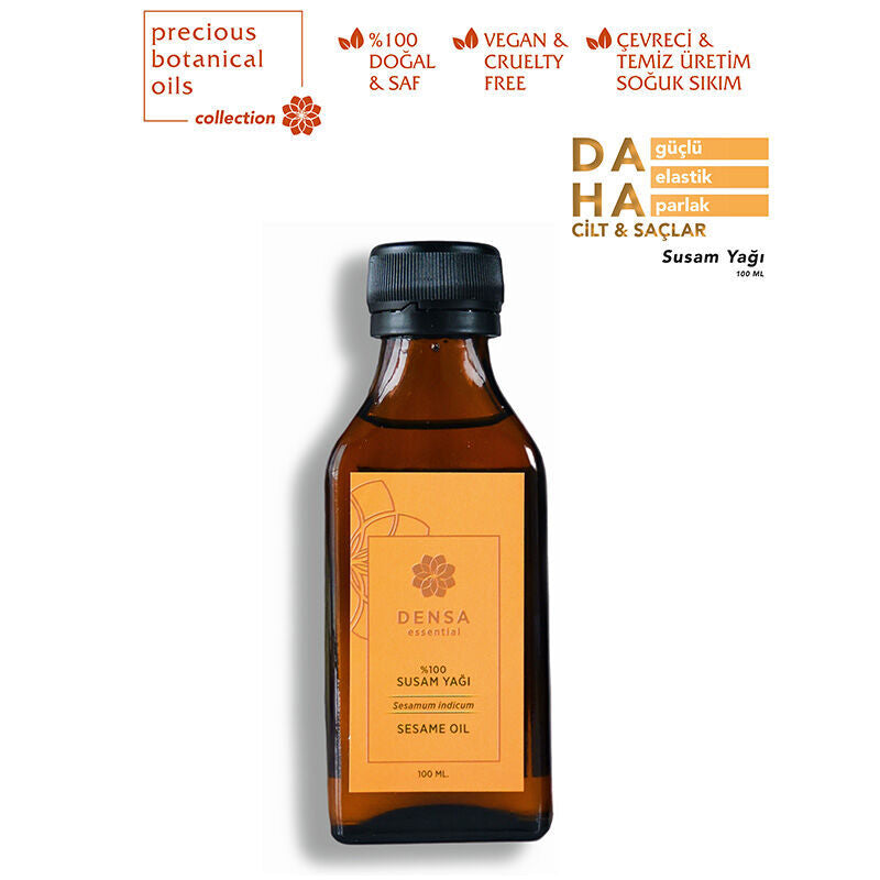Densa Essential Sesame Oil Pure Cold-Pressed 100 ml