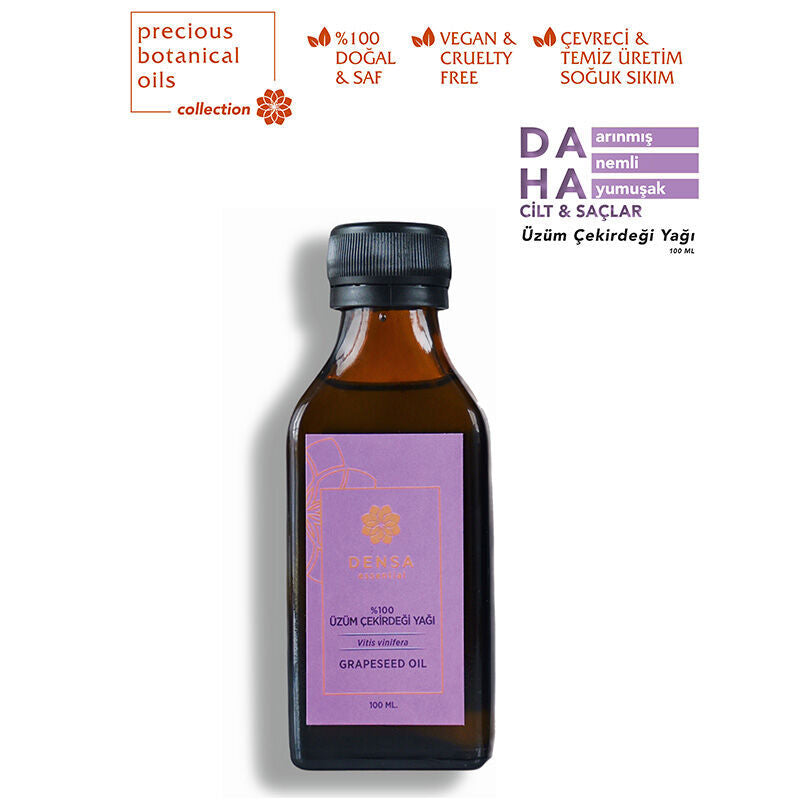 Densa Essential Grapeseed Oil Cold Pressed 100 ml