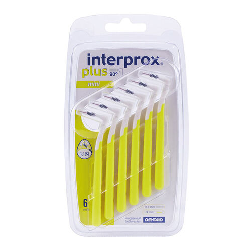 Dentaid Interprox Plus Mini Interdental Brushes, 6 Pack