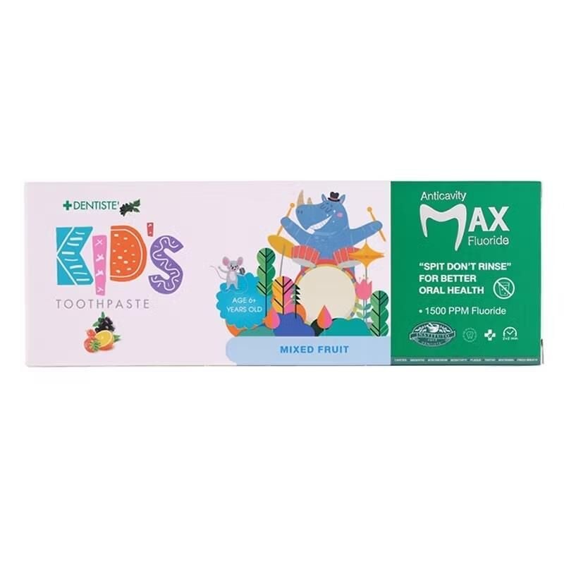 Dentiste Max Kids Mix Fruit Fluoride-Free Toothpaste 60g