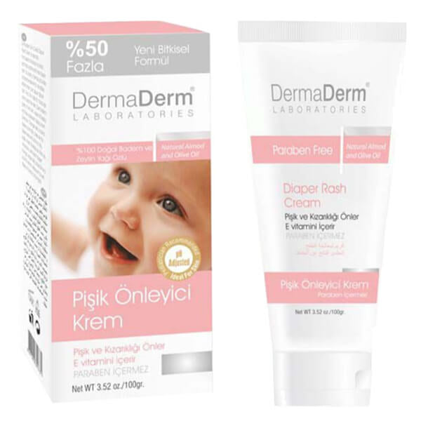 Dermaderm Diaper Rash Cream with Zinc and Omega 100g