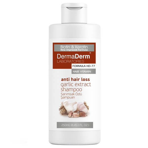 Dermaderm Garlic Extract Shampoo for Thinning Hair 250 ml