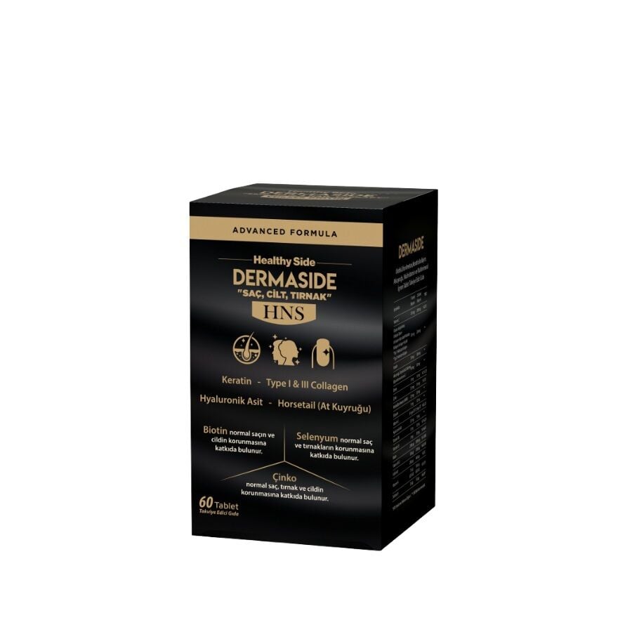 Healthy Side Dermaside HNS Hair Skin & Nails Support 60 Tablets