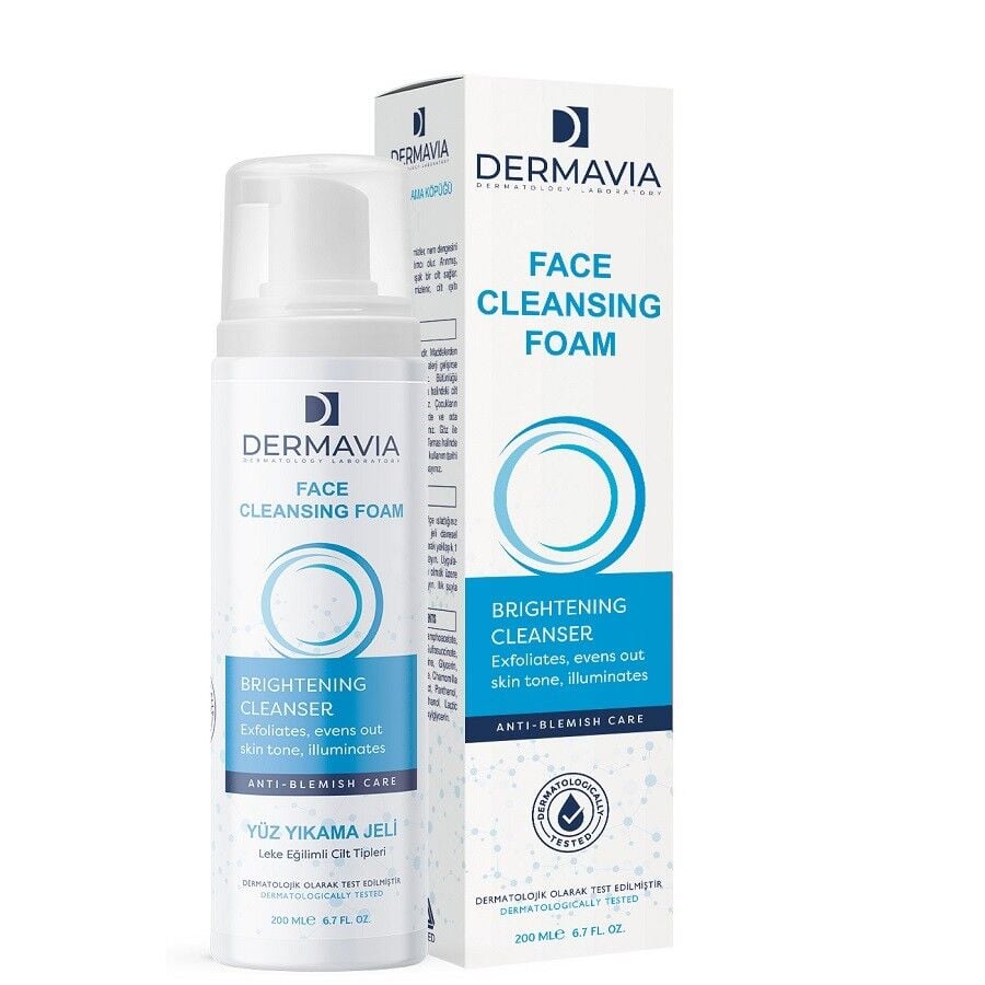 Dermavia Face Cleansing Foam for Dark Spots 200 ml